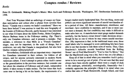 Comptes Rendus I Reviews Books