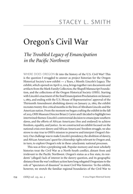 Oregon's Civil