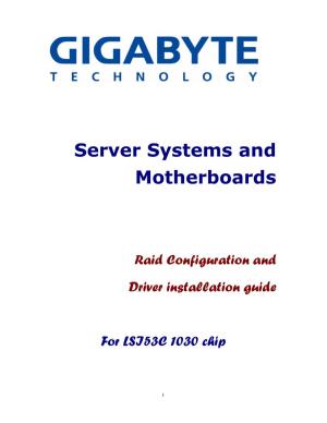 Server Systems and Motherboards