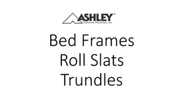 Twin/Full Bed Frame B100-11