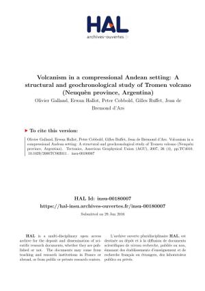 A Structural and Geochronological Study of Tromen Volcano
