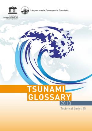 Glossary Tsunami