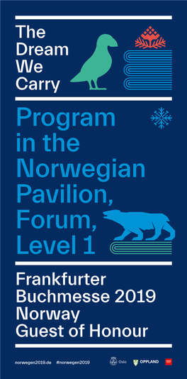 Norway 2019 Pavilion Program