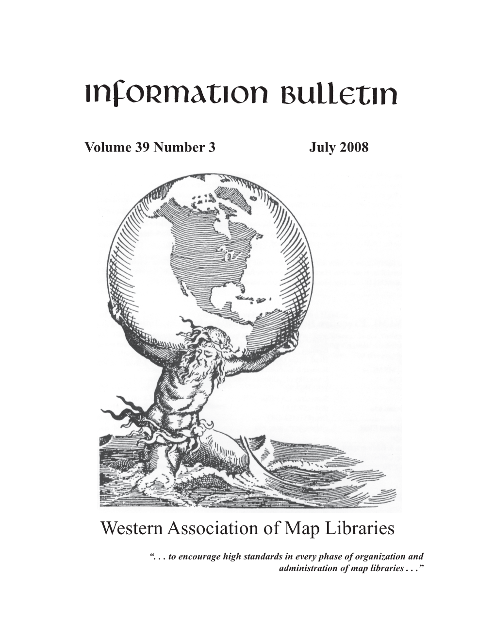 Volume 39 Number 3 July 2008