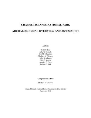 Channel Islands National Park Archaeological
