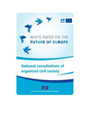 White Paper on the Future of Europe: Reflections and Scenarios for the EU 27 by 2025