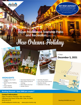 New Orleans Holiday Trip