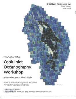 Cook Inlet Oceanography Workshop