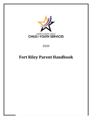 Fort Riley Parent Handbook