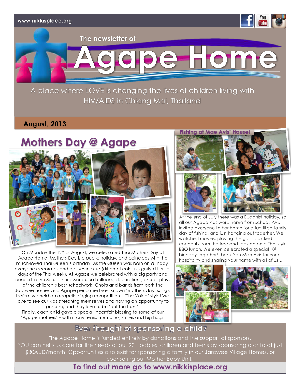 Mothers Day @ Agape