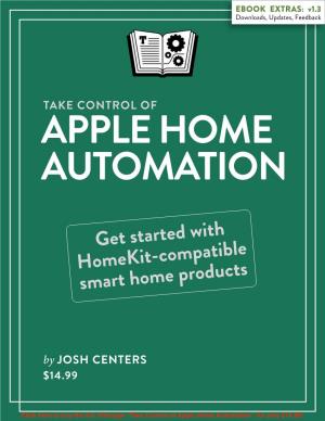 Take Control of Apple Home Automation (1.3) SAMPLE