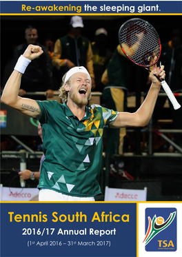 Tennis South Africa 2016/17 Annual Report