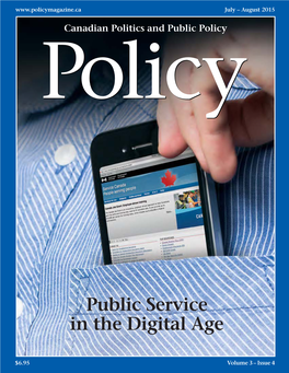 Public Service in the Digital Age