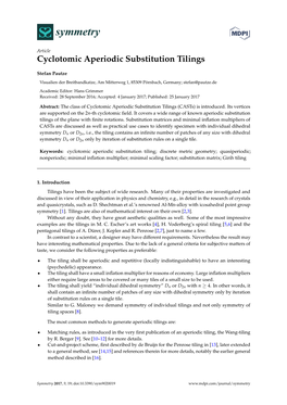 Cyclotomic Aperiodic Substitution Tilings