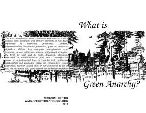 Green Anarchy?