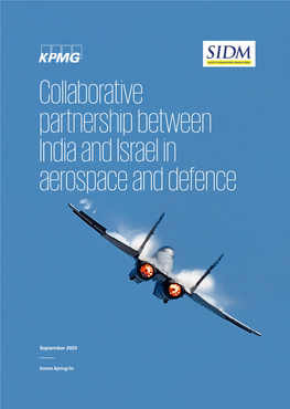 Collaborative Partnership Between India and Israel in Aerospace and Defence