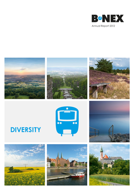 DIVERSITY ABOUT US Benex in a Nutshell: As a Transport Provider, We Bring Together Five Rail and Two Bus Transport Operators
