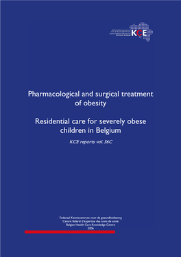 Pharmacological and Surgical Treatment of Obesity Residential