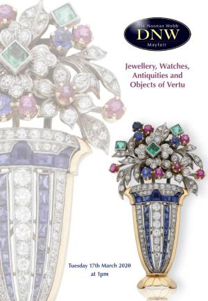 Jewellery, Watches, Antiquities and Objects of Vertu 17 March 2020 J15