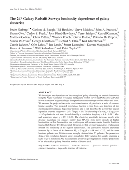 Luminosity Dependence of Galaxy Clustering