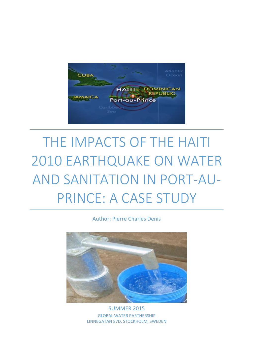 haiti earthquake 2010 case study impacts