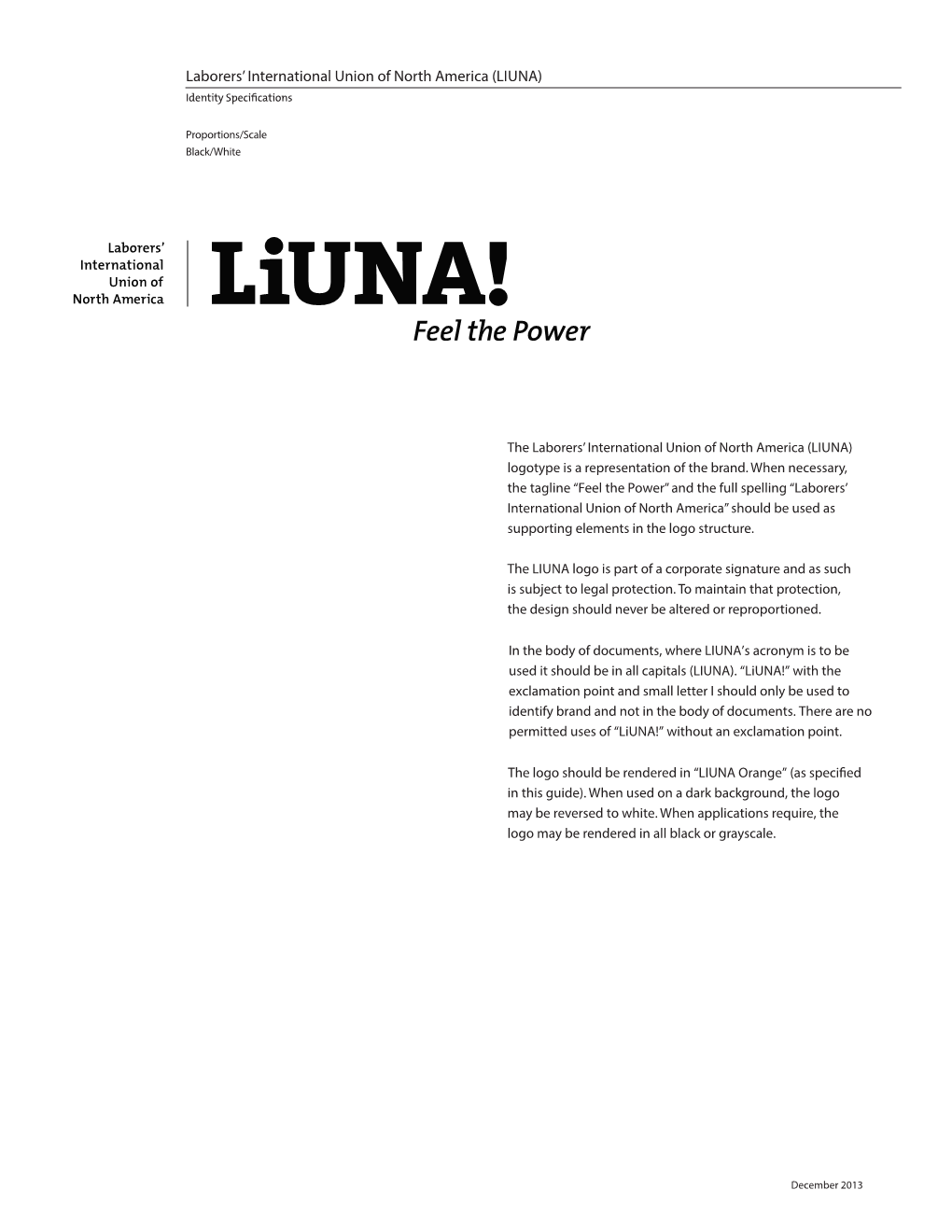 Laborers' International Union of North America (LIUNA)