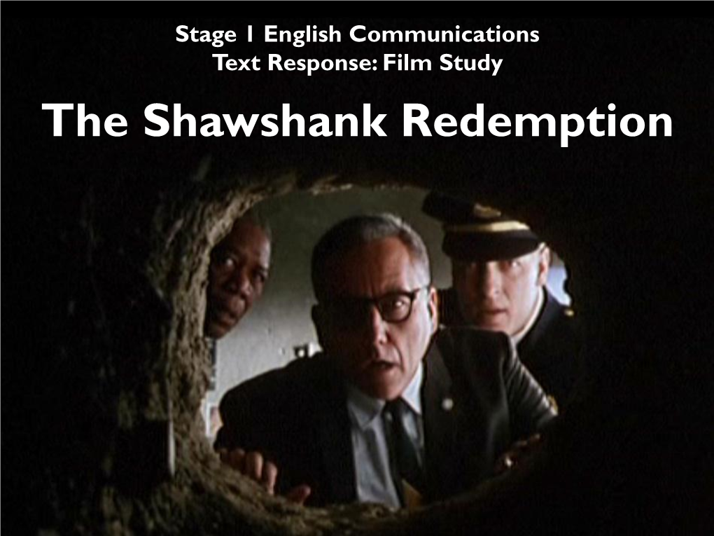 The Shawshank Redemption