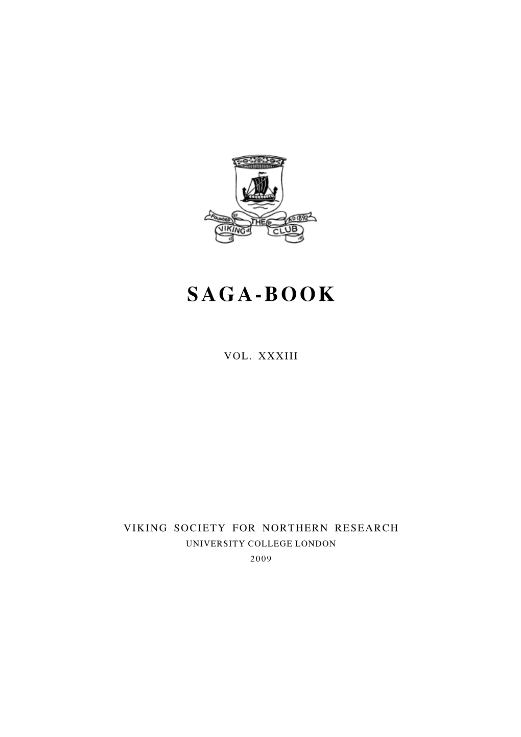 Saga-Book XXXIII.Pdf