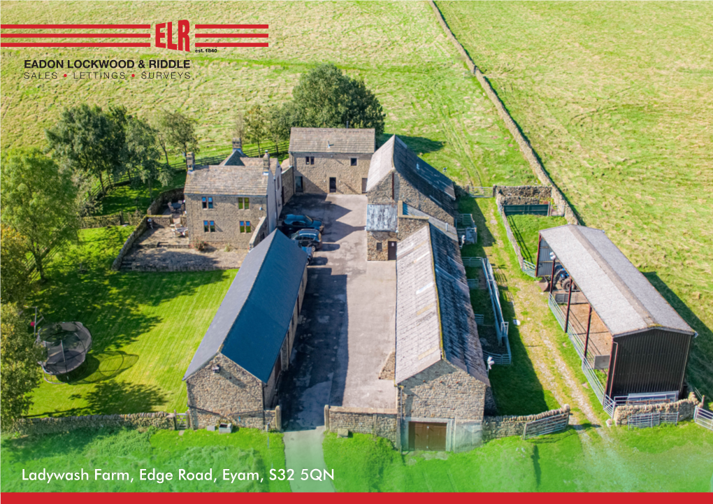 Ladywash Farm, Edge Road, Eyam, S32