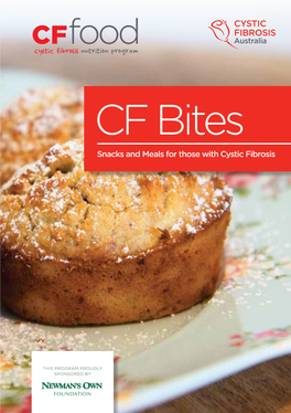 CF Bites Snacks and Meals for Those with Cystic Fibrosis