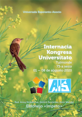Internacia Kongresa Universitato, IKU En 2020