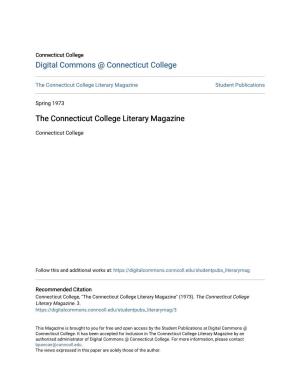 The Connecticut College Literary Magazine Student Publications