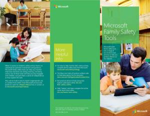 Microsoft Family Safety Tools