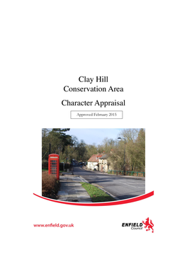 Clay Hill Conservation Area Appraisal 2