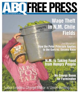 ABQ Free Press, September 24, 2014