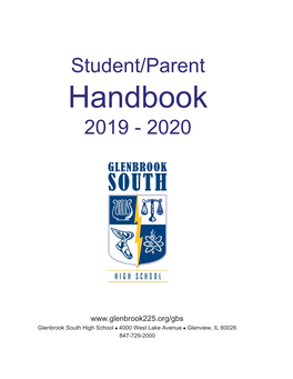 Student/Parent Handbook 2019 - 2020