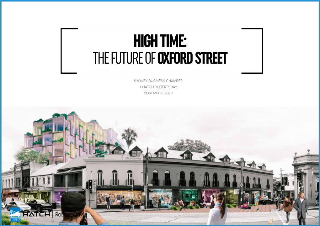 High Time: the Future of Oxford Street