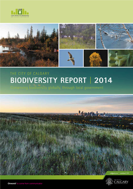 BIODIVERSITY REPORT | 2014 Conserving Biodiversity Globally, Through Local Government