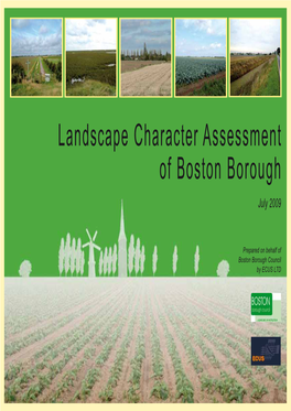 Landscape Character Assessment of Boston Borough July 2009
