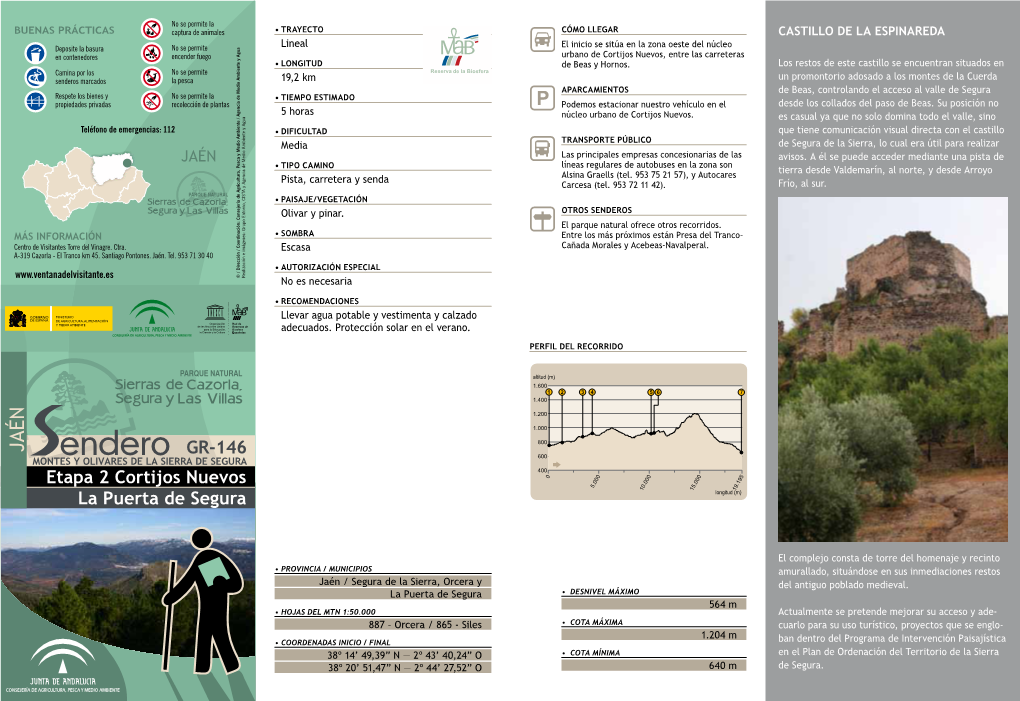 Etapa 2 Cortijos Nuevos La Puerta De Segura GR-146