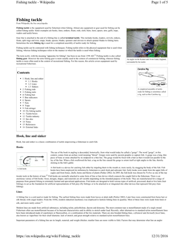 Fishing Tackle - Wikipedia Page 1 of 5