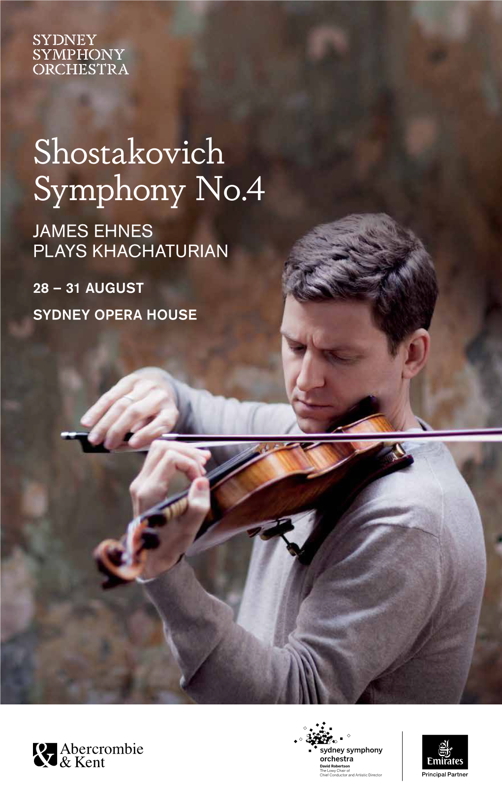 Shostakovich Symphony No.4 JAMES EHNES PLAYS KHACHATURIAN