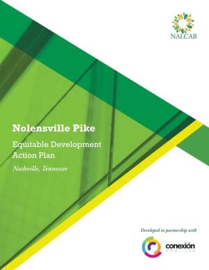 Nolensville Pike Equitable Development Action Plan Nashville, Tennessee