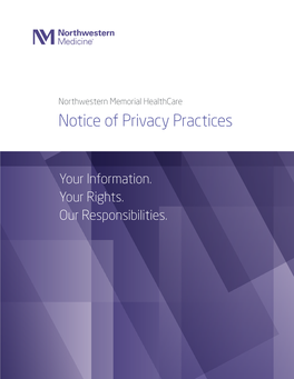 NMHC's Notice of Privacy Practices