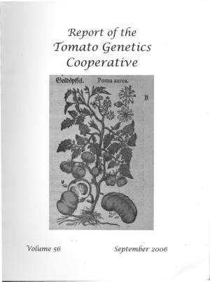 NOMENCLATURE for WILD and CULTIVATED TOMATOES Iris E