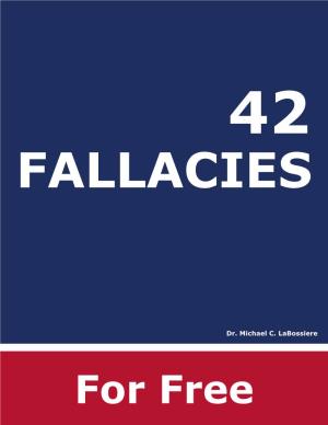 42 Fallacies for Free
