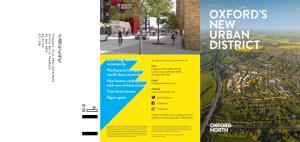 Oxford's New Urban District