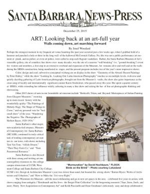 ART: Looking Back at an Art-Full Year