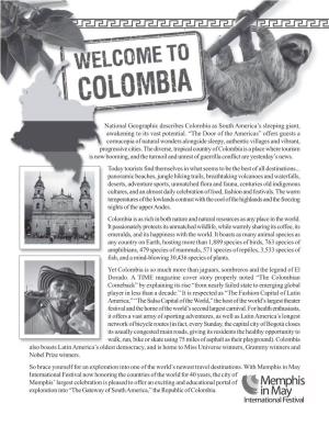 Colombia As South America’S Sleeping Giant, Awakening to Its Vast Potential