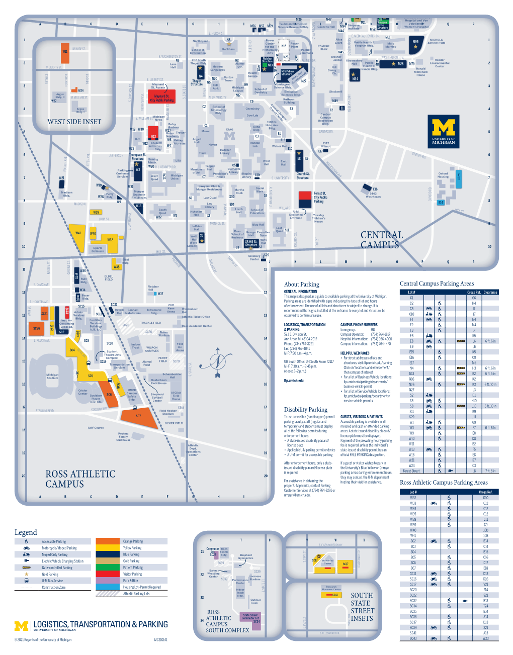 Central Campus C2 School of Transit Center 4 Argus Chemistry E3 E1 4 THOMPSON ST